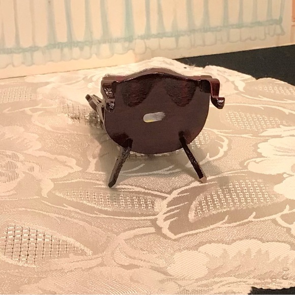 Dollhouse Miniature Victorian Belter style Side Chair 1:12 Scale - Picture 3 of 7